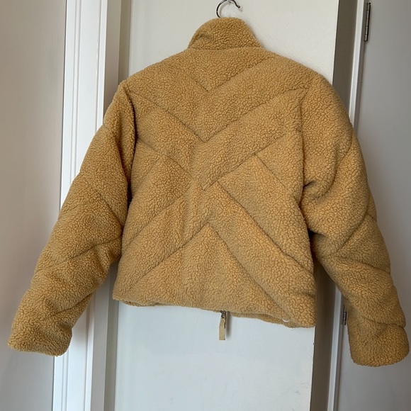 NWOT Revolve EAVES Izzy Jacket in Beige | Size Small - Picture 9 of 9